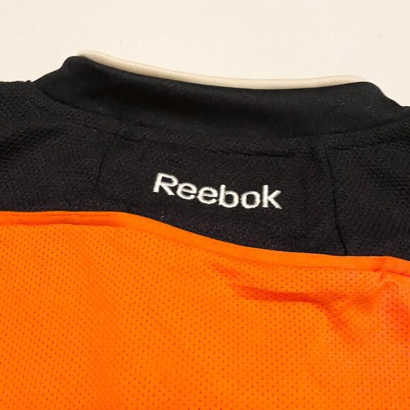 Philadelphia Flyers Youth Size L/XL Orange Reebok Jersey - Picture 12 of 16